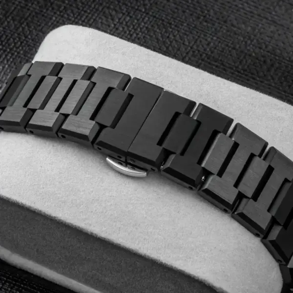 Arabic disit Carbon Fiber body men's watch (46gm weight)-full black - Image 6